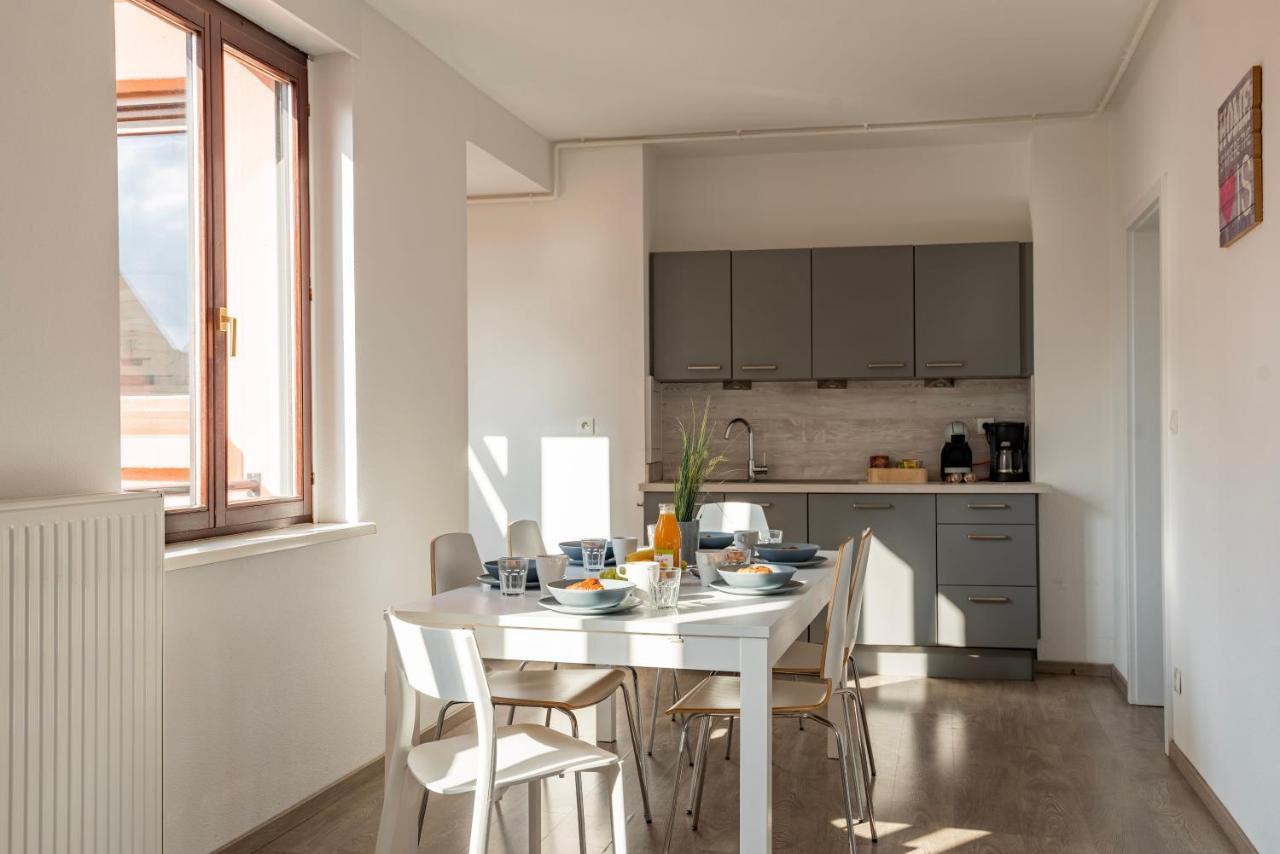 Le Manoir De Cyrielle A 10 Min Du Centre De Strasbourg Daire Bischheim Dış mekan fotoğraf